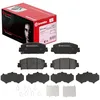 Image de BREMBO Jeu de garnitures de frein, frein à disque P28098
