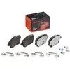 Image de BREMBO Jeu de garnitures de frein, frein à disque P24151X