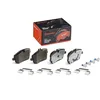 Image de BREMBO Jeu de garnitures de frein, frein à disque P50045X Compatible avec: MERCEDES-BENZ C-CLASS, C-CLASS Coupe, C-CLASS T-Model, CLC-CLASS, CLK, SLK
