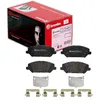 Image de Kit de plaquettes de frein, frein à disque BREMBO P 30 110 Essieu avant avec indicateur d'usure