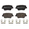 Image de BREMBO Plaquettes de frein arrière (jeu) P30109