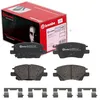 Image de BREMBO Jeu de garnitures de frein, frein à disque P10073 Compatible avec: CHEVROLET VOLT, OPEL AMPERA-E