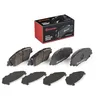 Image de BREMBO Jeu de garnitures de frein, frein à disque P83175 Compatible avec: TOYOTA YARIS CROSS
