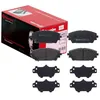 Image de BREMBO Jeu de garnitures de frein, frein à disque P49065