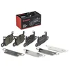 Image de BREMBO Jeu de garnitures de frein, frein à disque P65044 Compatible avec: PORSCHE CAYENNE, CAYENNE Coupe
