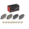 Image de BREMBO Jeu de garnitures de frein, frein à disque P09027