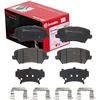 Image de BREMBO Jeu de garnitures de frein, frein à disque P30123