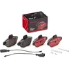 Image de BREMBO Jeu de garnitures de frein, frein à disque P24147X Compatible avec: FIAT 500, FORD KA