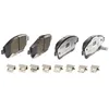 Image de BREMBO Jeu de garnitures de frein, frein à disque P83109X Compatible avec: TOYOTA AURIS, AURIS, AURIS Kombi, AVENSIS Kombi, AVENSIS Stufenheck, COROLLA Stufenheck, VERSO, VERSO VAN