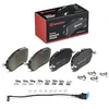 Image de BREMBO Jeu de garnitures de frein, frein à disque P85194