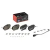 Image de BREMBO Jeu de garnitures de frein, frein à disque P85195