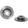 Image de BREMBO 08.8727.1X 2x Disque de frein Arrière Ø276mm Hauteur: 62mm Épaisseur: 14mm Plein perforé Compatible avec CITROËN C5 III Berline RD C5 III Break RW C5 II 5 portes RC C5 I 5 portes DC