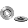 Image de BREMBO 09.9468.1X Rotor de Disque de Frein