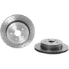 Image de BREMBO 09.7813.2X 2x Disque de frein Arrière Ø316mm Hauteur: 67mm Épaisseur: 20mm perforé/ventilé de l'intérieur Compatible avec SUBARU IMPREZA A trois volumes GD IMPREZA Break GG