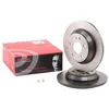Image de BREMBO 08.C065.11 2x Disque de frein Arrière Ø300mm Hauteur: 58mm Épaisseur: 12mm Plein Compatible avec MERCEDES-BENZ Classe V W447 Vito Van W447 Vito Tourer W447 Vito Mixto W447