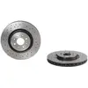 Image de Brembo Xtra 09.8004.4X Disque de frein perforé avant Lot de 2