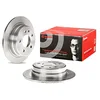 Image de Brembo 08.4487.10 - Disque de Frein Arrière, Freins pour Auto, Jeu de 2 disques