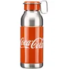 Image de Elite Mia Gourde Cyclisme 650ml Coca Cola Rouge Argent Acier Inoxydable   Bouteille Vélo Sans Plastique Hermétique Édition Spéciale   Pour Route VTT Gravel Lifestyle