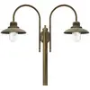 Image de Moretti Luce Lampadaire d'extérieur Casale 270cm à 2 lampes