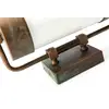Image de Moretti Luce Applique d'ext. Silindar 3356, laiton ancien/opale
