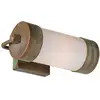 Image de Moretti Luce Applique d'ext. Silindar 3389, laiton ancien/opale