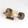 Image de Moretti Luce Applique ext. Silindar 3389, laiton ancien/transp.
