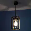 Image de Moretti Luce Suspension Cubic³ 3368 laiton ancien/transparent