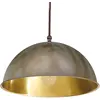 Image de Moretti Luce Suspension Circle dorée/laiton ancien, Ø20 cm