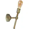 Image de Moretti Luce Torche murale 3105 en laiton, oblique