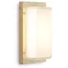 Image de Moretti Luce Applique d'extérieur Ice Cubic 3410 laiton naturel
