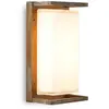 Image de Moretti Luce Applique d'extérieur Ice Cubic 3412 laiton antique