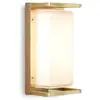 Image de Moretti Luce Applique d'extérieur Ice Cubic 3412 laiton naturel