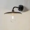 Image de Moretti Luce Applique extérieur Golfo laiton bruni, transparent