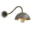 Image de Moretti Luce Applique Circle laiton antique/poli prof. 49cm