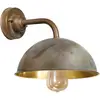 Image de Moretti Luce Applique Circle, laiton, profondeur 31 cm
