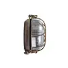 Image de Moretti Luce Applique extérieur Tortuga, laiton antique, verre