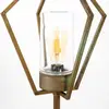 Image de Moretti Luce Borne lumineuse Gemstone 3456 laiton antique/clair 88cm