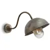 Image de Moretti Luce Applique murale Circle 3240 arquée oblique, laiton