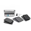 Image de Grille-viande BRAUN CG9047 inox 3 jeux de plaques amovibles, 37x23 cm
