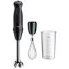 Image de Braun MQ50051M MultiQuick 5 Mixeur plongeant, moteur 750W, 2 vitesses, accessoires en acier inox, pour un usage quotidien, noir