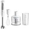 Image de Mixeur plongeant - BRAUN - MultiQuick 5 MQ50236M - 1000 W - 21 vitesses - Gobelet 600 ml - Mini hachoir - Fouet - Blanc