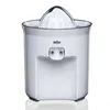 Image de Presse-agrumes électrique BRAUN CJ3050WH - 60W - Blanc - Bec anti-goutte