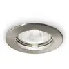 Image de IDEAL LUX Plafonnier encastré Jazz, rond, GU10, nickel