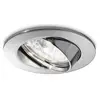 Image de IDEAL LUX Spot encastré Swing rond, GU10, inclinable, chromé
