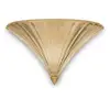 Image de Ideal Lux Santa ap1 big applique, dorée