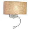 Image de Applique avec abat jour Kronplatz Ideal lux