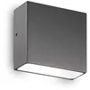 Image de BOUTICA-DESIGN- Applique murale extérieure Tetris-1 Anthracite 1x15W - Ideal Lux - 113753