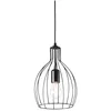 Image de Ampolla-2 Cage Pendentif Style noir mat - Ideal Lux 148151