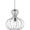 Image de Ampolla-1 Cage Pendentif Style noir mat - Ideal Lux 148502