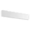Image de IDEAL LUX Applique LED Zig Zag blanche, largeur 53 cm
